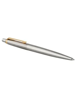 Parker Parker Jotter Ballpoint Pen Stainless Steel Gold Trim