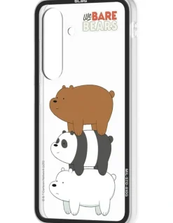 Samsung Galaxy S25 We Bare Bears Impression Case in Brown