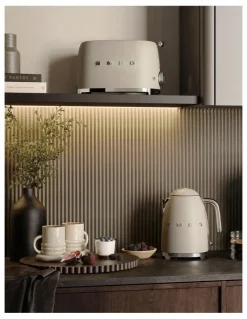 Smeg 50's Style 2 Slice Toaster TSF01MLMAU in Moonlight Matte