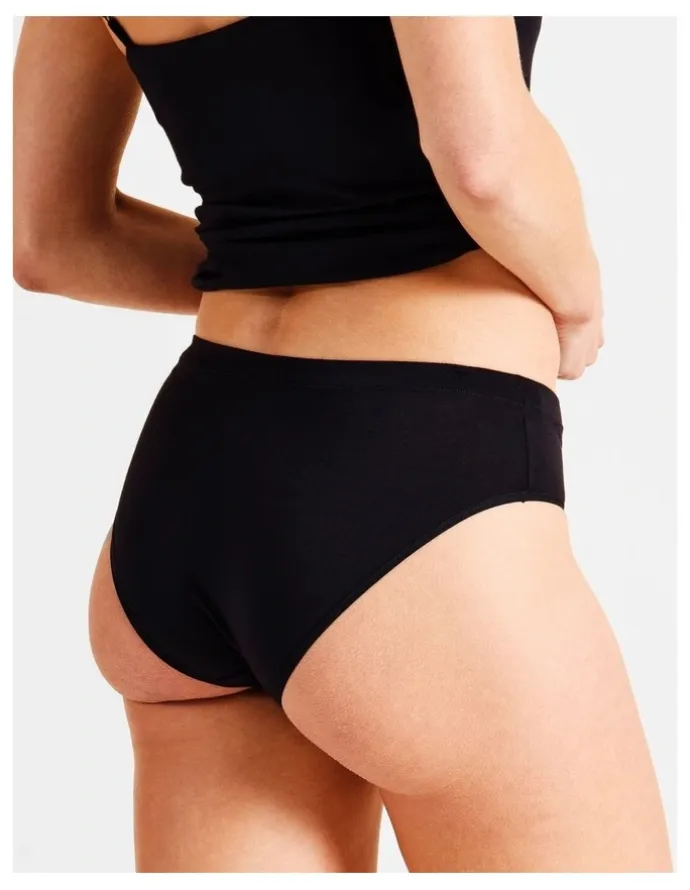 Soho Organic Cotton Bikini in Black