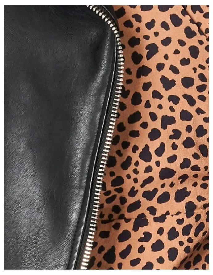 Something 4 Olivia Ally Biker Jacket in Black