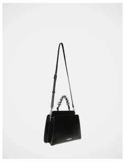 Steve Madden BLune Satchel Bag in Black