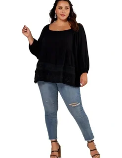 The Poetic Gypsy Deepest Secret Top in Black