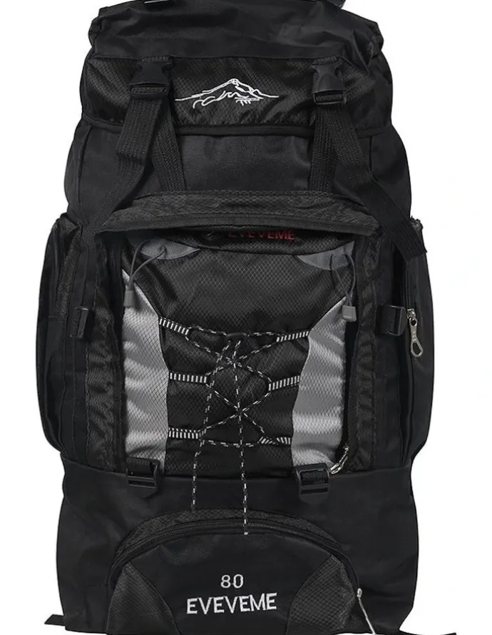 Traderight Military Tactical Hiking Backpack in Black