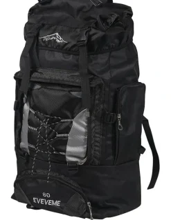 Traderight Military Tactical Hiking Backpack in Black