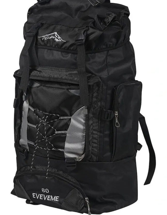 Traderight Military Tactical Hiking Backpack in Black