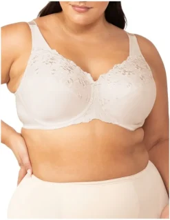 Triumph Embroidered Minimizer Underwire Bra