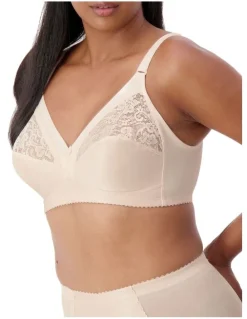 Triumph Kiss of Cotton Wirefree Bra in Beige
