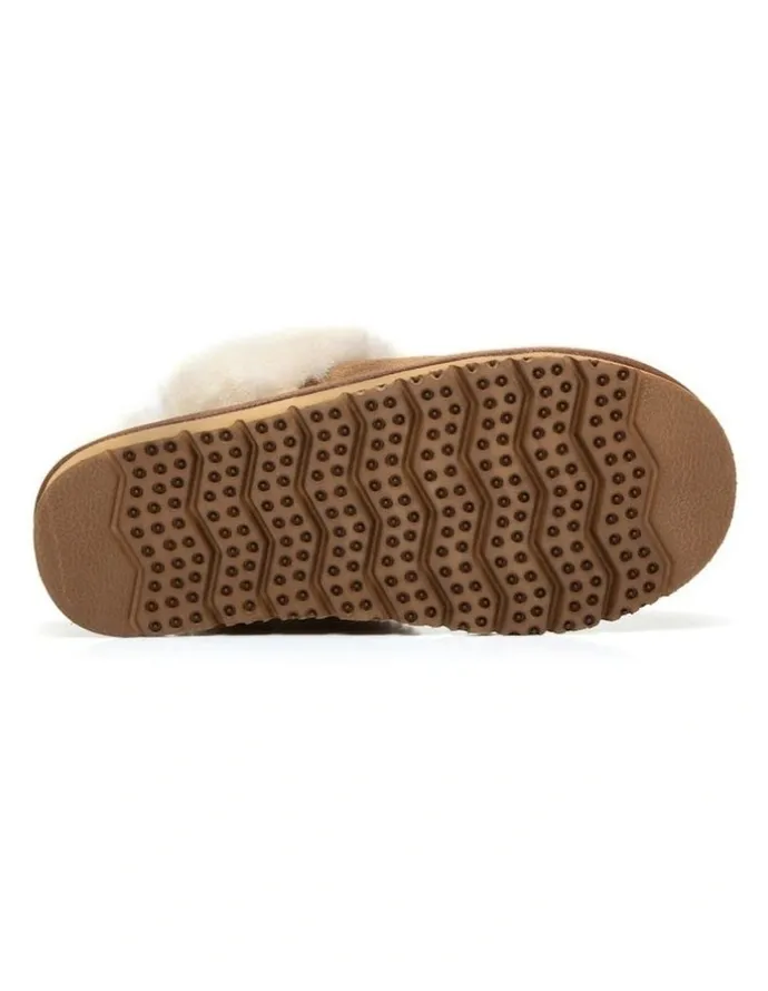 UGG Australian Shepherd Muffin Slipper in Chestnut
