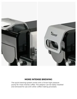 Vevare Vevare 5in1 Capsule Coffee Machine Milk Frother Nespresso Dolce-Gusto Pod Maker