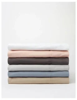 Vue 300TC Australian Superfine Cotton Sheet Set in White