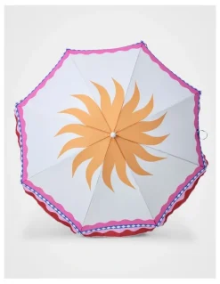 Vue Vue Le Soleil 1.8m Beach Umbrella: Multi