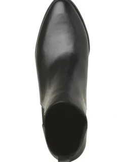 Windsor Smith Metz Black Heeled Ankle Boot